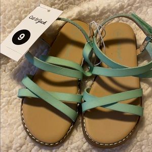 Cat and Jack Mint Sandals